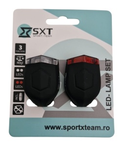 Set Flash cu Baterii SXT (silicone) Negru - Img 5