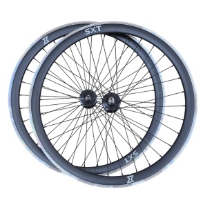 Set Roti Single Speed/Fixie SXT 700-32H 40 mm Negru