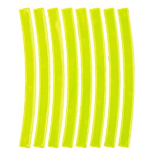 Set Stikere Reflectorizante ( 16buc ) M-WAVE REFLICKERS BOW 0,7x10 cm - Img 2