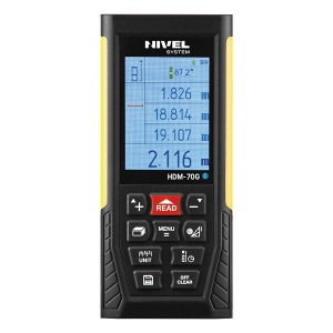 Telemetru cu laser verde NivelSystem HDM-70G