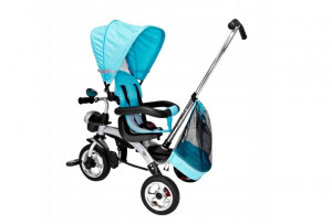 Tricicleta Tip Carucior Copii 10 in 1 Sportmann Egaleco - Img 3