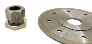 Adaptor 22,2mm la M14 - pentru cupe sau discuri cu interior de 22,2mm pt. prindere M14 - DXDY.QF22M14