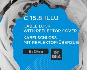 Antifurt cu Cheie M-WAVE "C 15.8 Illu" Reflex - Img 3