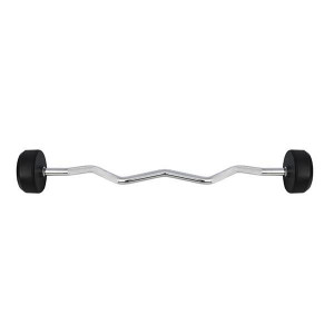 Bara de haltere curbata cu greutate fixa de 40kg HMS GSL-40