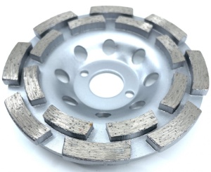 Cupa diamantata rand dublu diamant - Beton/Abrazive 115x22.2mm Profesional Standard - DXDY.SDCC.115 - Img 2