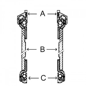 Cuveti Externi TANGE 1.1/8" Silver - Img 3