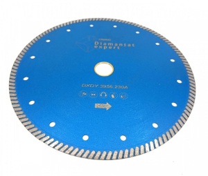 Disc Diamantat pt. Gresie ft. dura portelanata, Granit - Turbo 250x25.4 (mm) Premium - DXDY.3956.250 - Img 3