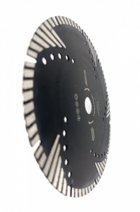 Disc diamantat TURBO Premium pentru Granit, Marmura, Piatra 230x25,4 (mm) - Triangle Protect - DXDY.2287.230.25 - Img 2
