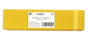 Electrod inox ProWELD E308L-16, 2.0x300mm, tub 2kg