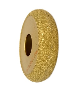 Freza diamantata pentru profilare granit, marmura, gresie, Profil Semicerc Interior, 75x22,23 #45 - DXDY.FPP.C20 - Img 4