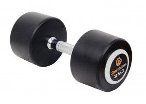 Gantera cauciucata Sportmann Deluxe 37.5 kg