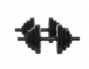 Gantere PVC cu ciment 2x10kg Sportmann - Img 4
