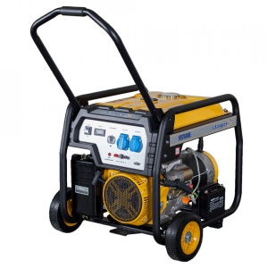 Generator de curent monofazat Stager FD 7500E, open-frame 6kW, benzina, pornire electrica - Img 2