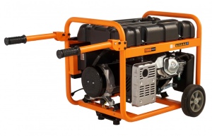 Generator open-frame 5.8kW, monofazat, benzina, pornire electrica Stager GG 7300EW - Img 3