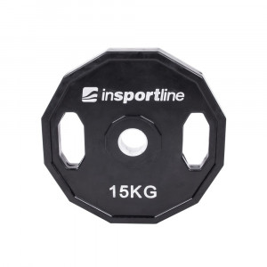Greutate cauciucata olimpica inSPORTline Ruberton 15kg