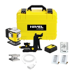 Nivela laser cu 4 planuri, compensator electronic si functie de înclinare Nivel System CL5R
