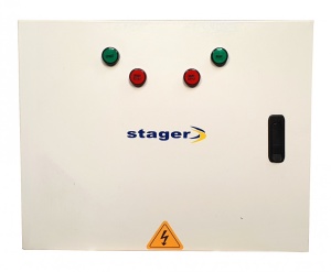 Panou de automatizare trifazata Stager YN40063F24, 63A, 24Vcc - Img 3