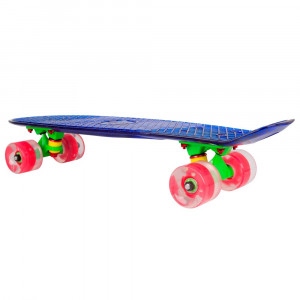 Penny board WORKER Transpy 400 22'' cu roti iluminate - Img 4
