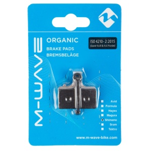 Placute Frana M-WAVE SHIMANO Organice - Img 2
