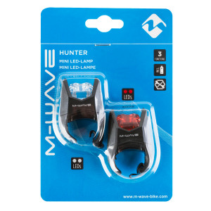 Set Flash cu Baterii M-WAVE "HUNTER" - Img 2
