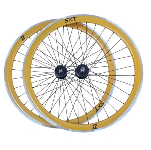 Set Roti Single Speed/Fixie SXT 700-32H 40 mm Portocaliu