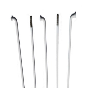 Spita Inox 2 mm cnSPOKE Alb-255 mm