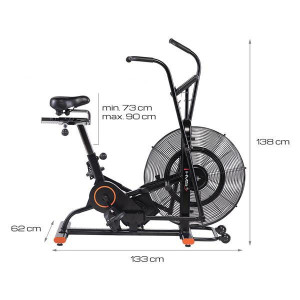 Bicicleta fitness MP6548 Air Bike HMS - Img 8