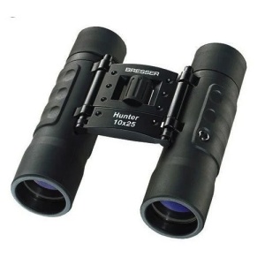 Binoclu Bresser Hunter 10x25, compact, prismă Roof, BK-7, câmp vizual 96 m