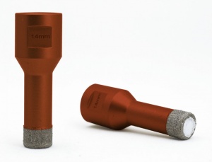 Carota diamantata pt. gresie portelanata & piatra - diam. 12mm -cu ceara- Profesional Standard - DXDY.REDrill.12 - Img 3