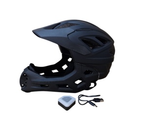 Casca Copii Downhill - MTB SXT - S - M Negru
