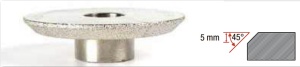 Disc diamantat E Profile 45° 5mm Superprofile - Img 2