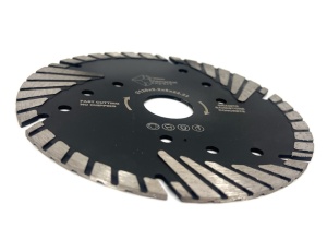 Disc diamantat TURBO Premium pentru Granit, Marmura, Piatra 125x22,2 (mm) - Triangle Protect - DXDY.2287.125 - Img 2