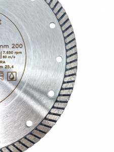 Disc DiamantatExpert pt. Piatra dura, Granit dur 200x25.4 (mm) Ultra Premium - DXWD.GC1.200.25 - Img 2
