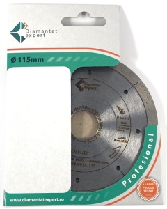 Disc DiamantatExpert pt. Taieri Extra Fine in Portelan Dur 115x22.2 (mm) Ultra Premium - DXWD.CUSK.115 - Img 2