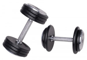 Gantera 45kg inSPORTline
