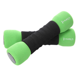 Gantere aerobic HMS CM07 2x1.5kg Verde - Img 1
