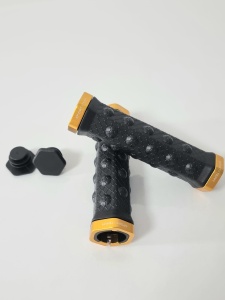 Mansoane SXT - GOALKEEPER Negru/Gold 130 mm - Img 3