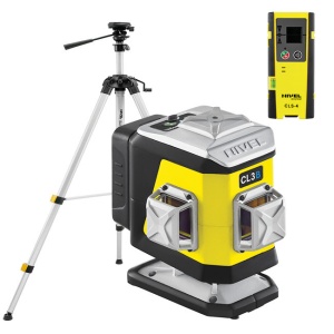 Nivela laser albastru in cruce Nivel System CL3B cu trepied SJJM1EX receptor CLS4