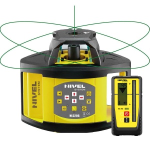 Nivela laser rotativa Nivel System NL520G Digital stadie LS24 trepied SJJ1 - Img 2