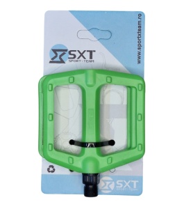 Pedale Plastic SXT 181X Verde 9/16 - Img 2
