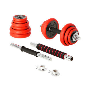 Set Haltera si Gantere Reglabile HMS SGGX20 20 kg - Img 2