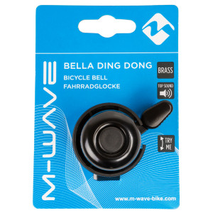 Sonerie M-WAVE BELLA DING-DONG Negru - Img 2