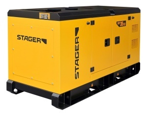 Stager YDY35S3 Generator insonorizat 35kVA, 46A, 1500rpm, trifazat, diesel - Img 3