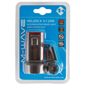 Stop Spate cu Acumulator M-WAVE HELIOS K 3-1 USB - Img 2