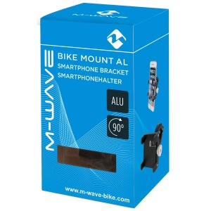 Suport Reglabil pentru Telefon M-WAVE Bike Mount AL 60-95 mm Aluminiu - Img 2
