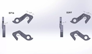Ureche Cadru PILO D716 GT – Compatibilă Zaskar, Avalanche, Sensor