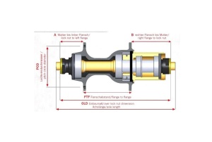 Butuc Spate Boost NOVATEC D462SB-A5A-B12 32H FD 12 x 148 mm SRAM - Img 3