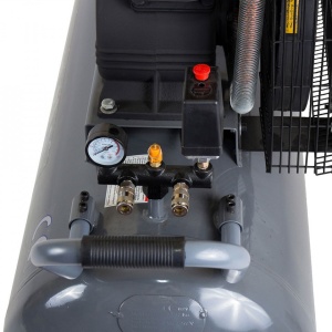 Compresor aer, 200L, 8bar, 600L/min, trifazat, angrenare curea Stager HMV0.6/200 - Img 3