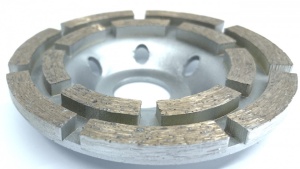 Cupa diamantata rand dublu diamant - Beton/Abrazive 100x22.2mm Profesional Standard - DXDY.SDCC.100 - Img 3