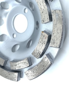 Cupa diamantata rand dublu diamant - Beton/Abrazive 125x22.2mm Profesional Standard - DXDY.SDCC.125 - Img 2